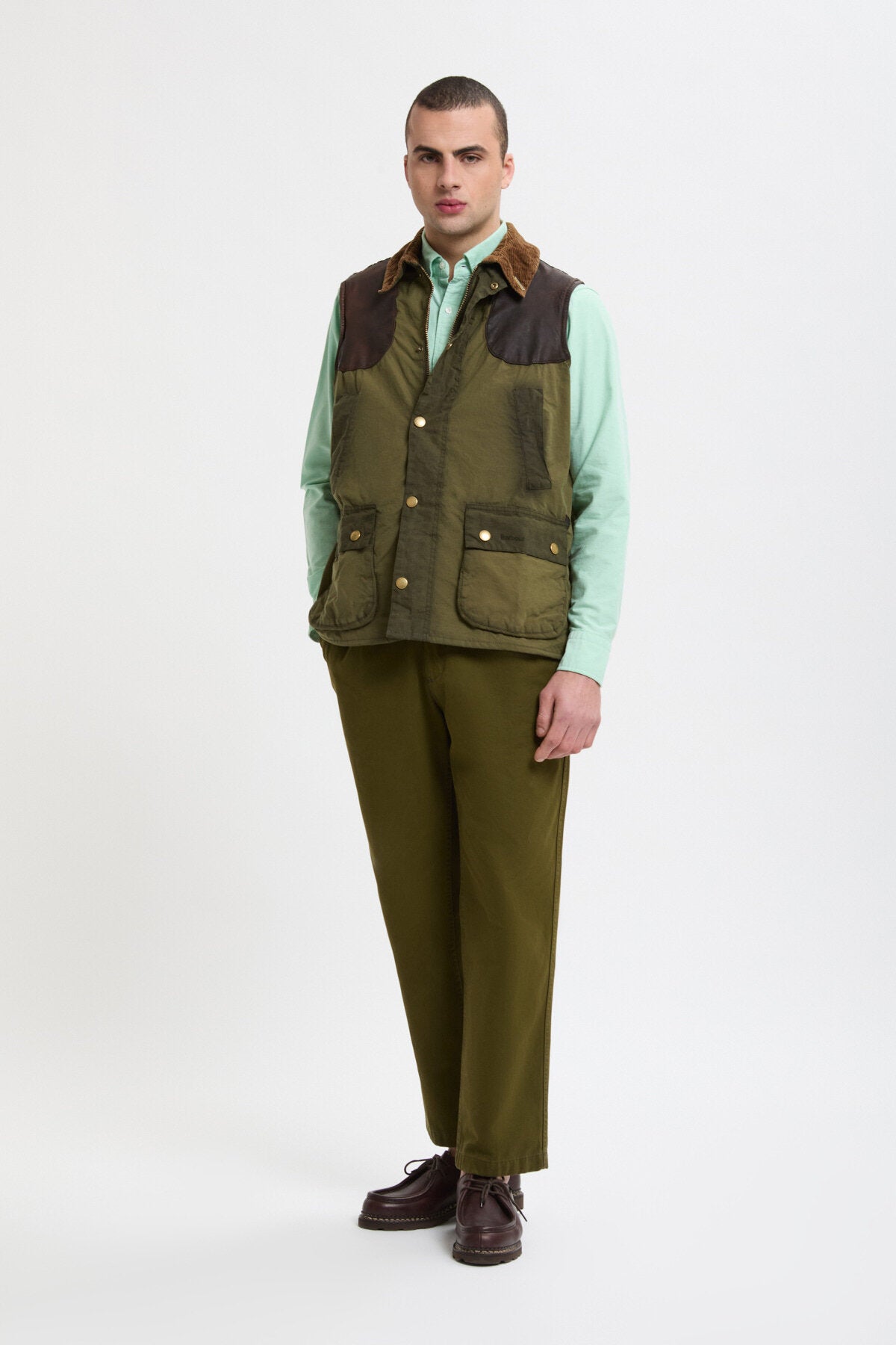 BARBOUR : framework 別注OVERSIZED VEST FRAMeWORK（フレームワーク）の「【BARBOUR/バブアー】別注