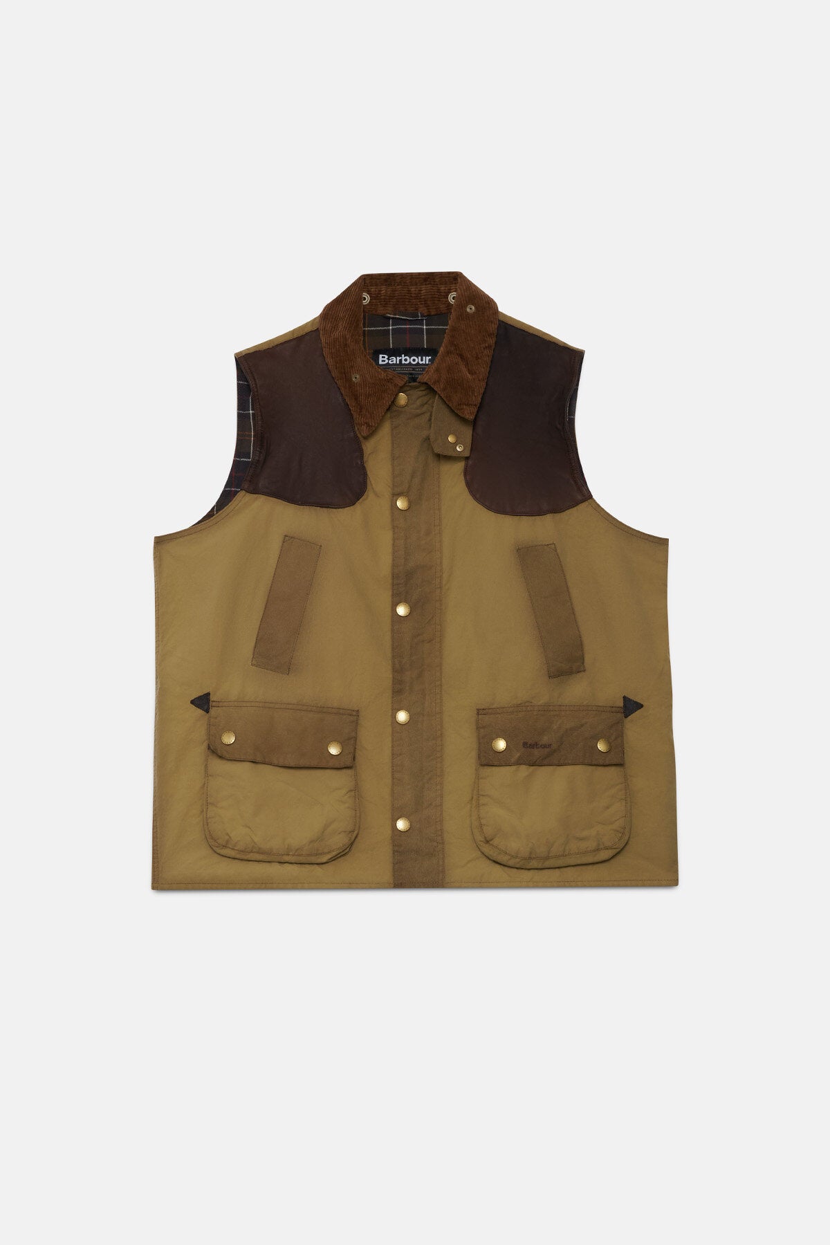 Bedale Wax Vest Sand by Barbour | Men | WP Store