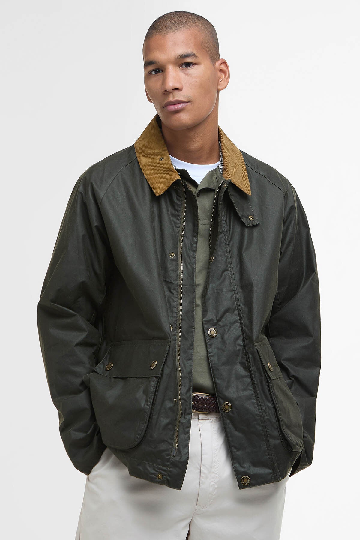 Modern Bedale Waxed Jacket Archive olive by Barbour | Men | WP Store