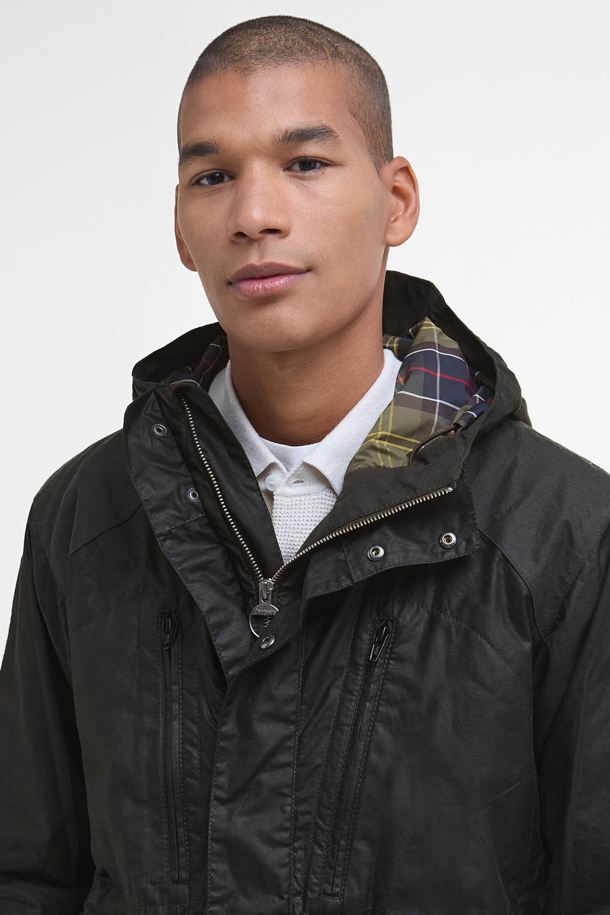 Barbour x TO KI TO Mountain Waxed Jacket Sage by Barbour | Men