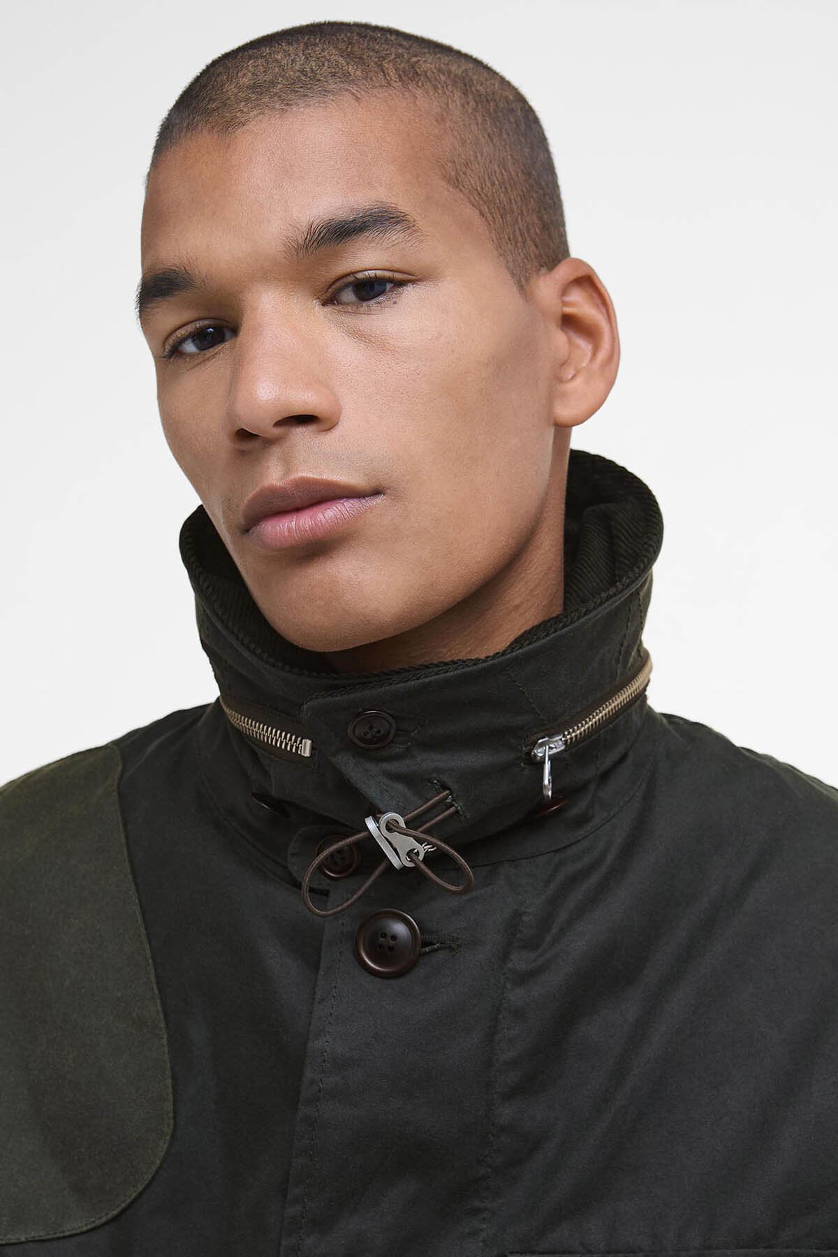 Barbour x TO KI TO Forest Waxed Jacket Sage by Barbour | Men | WP