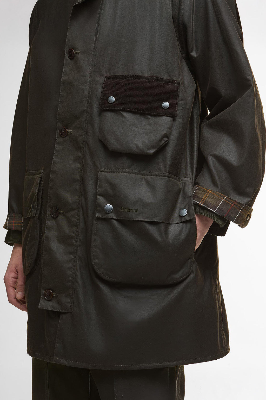 Solway Trench Waxed Coat Archive olive by Barbour | Men | WP Store