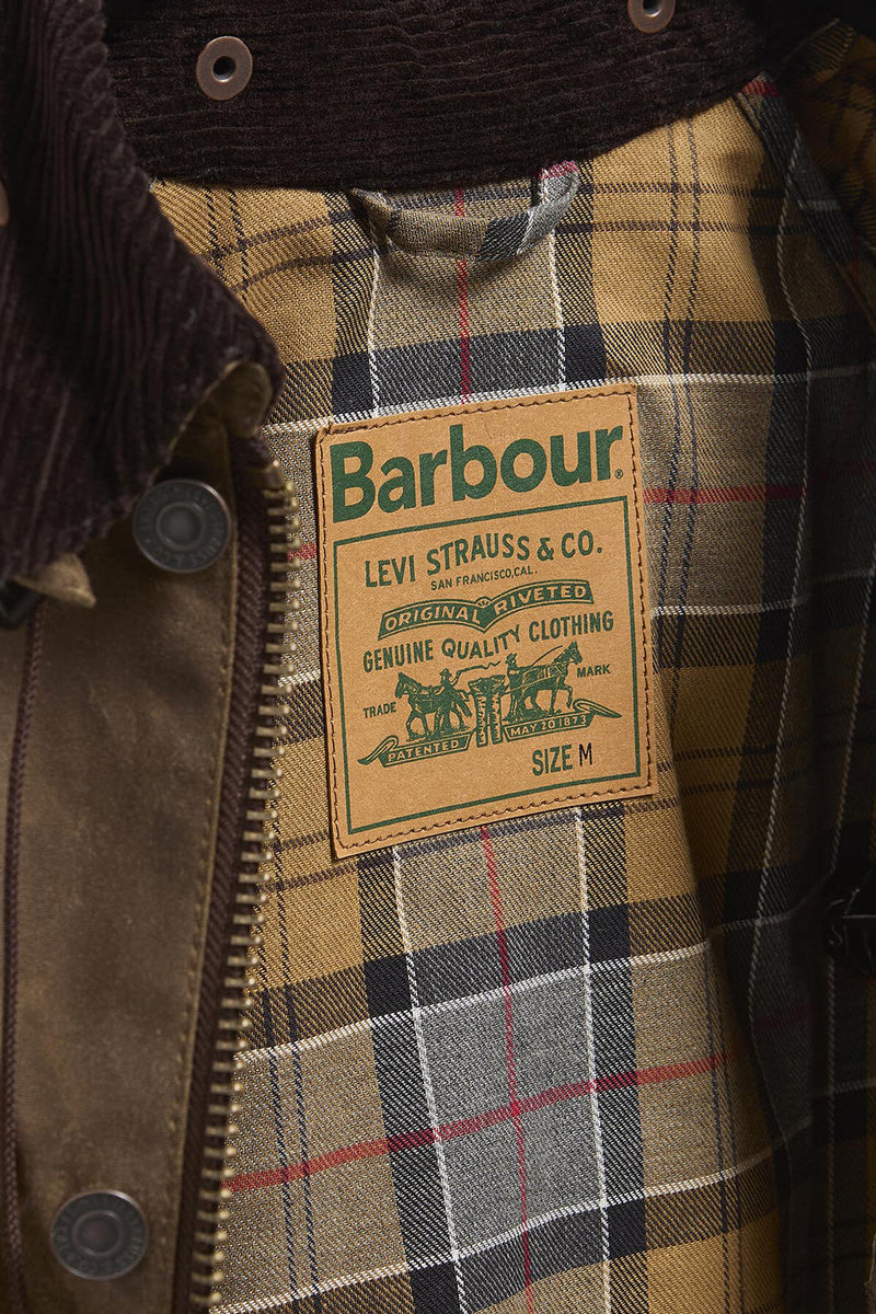 Giacca cerata Spey Barbour x Levi’s