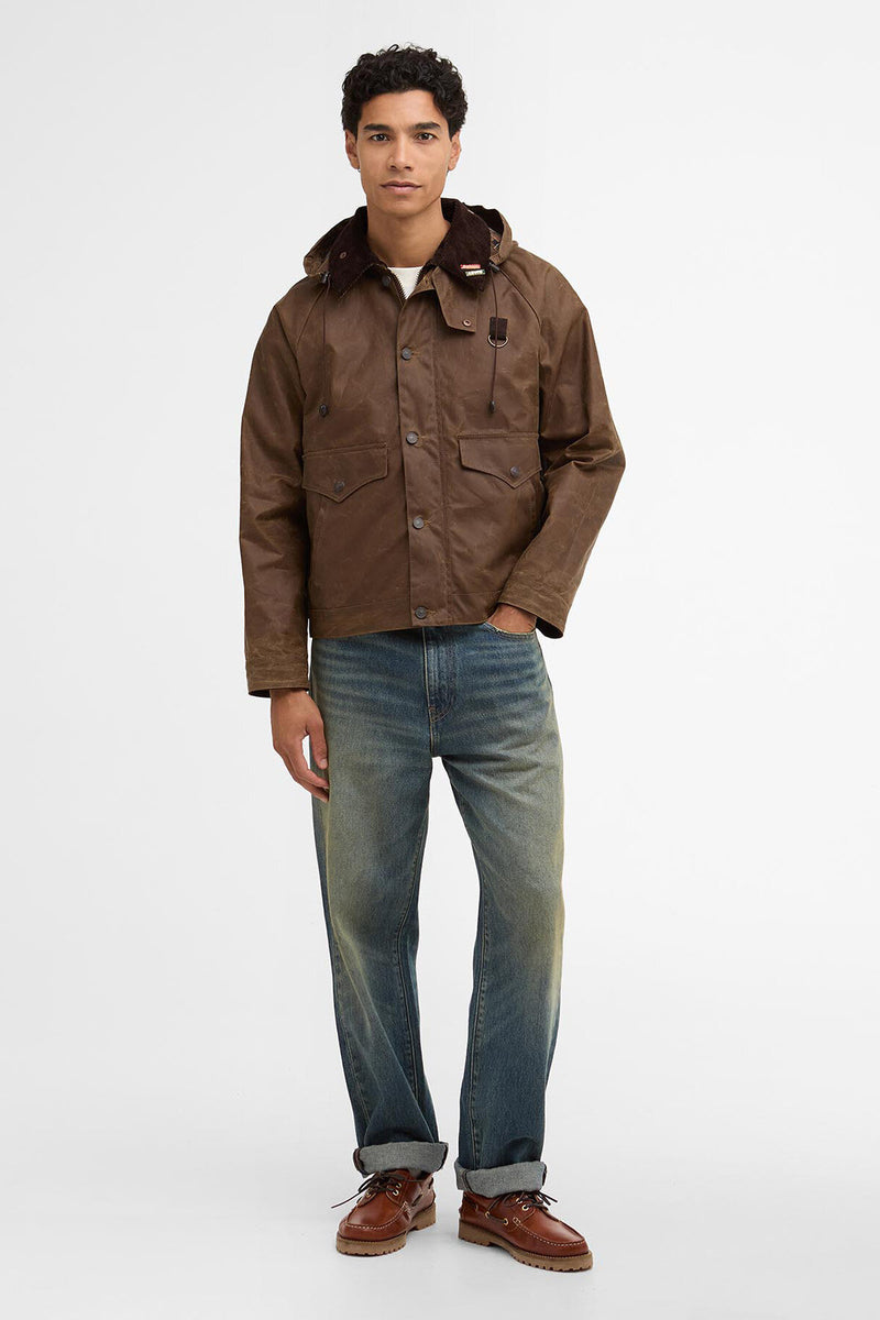 Giacca cerata Spey Barbour x Levi’s