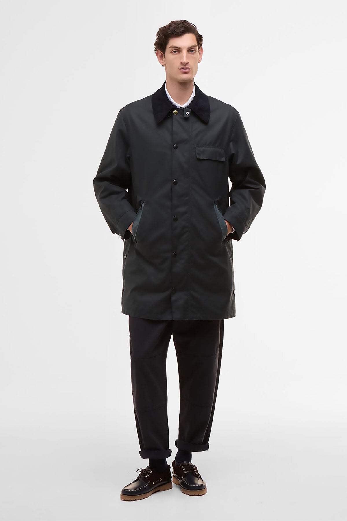Paul Smith loves Barbour Beeston Waxed Jacket Navy by Barbour
