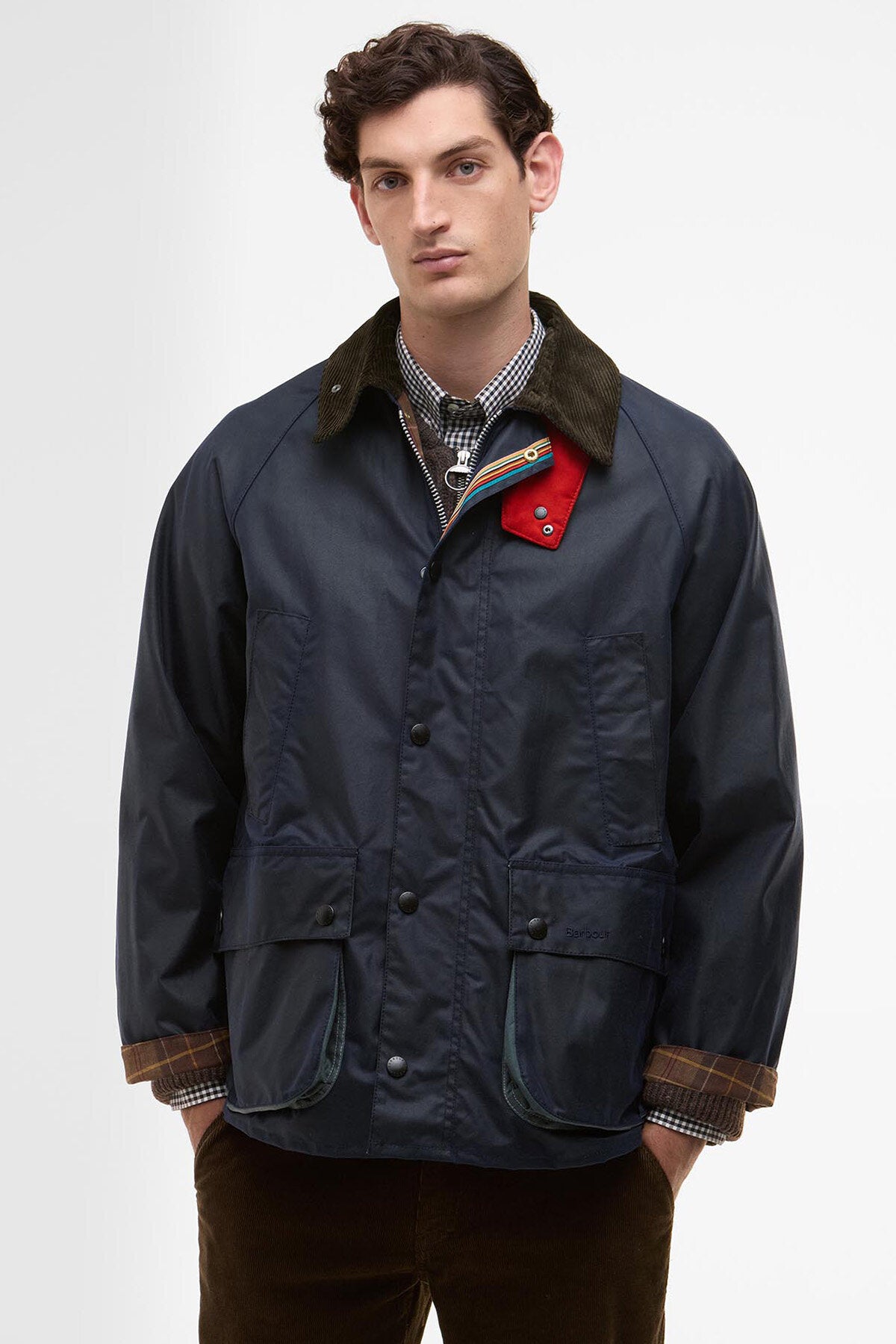 ✨極美品✨Paul Smith Barbour Bedale ミックスアップ 楽天市場】Paul Smith Loves Barbour バブアー ポールスミス ワックス