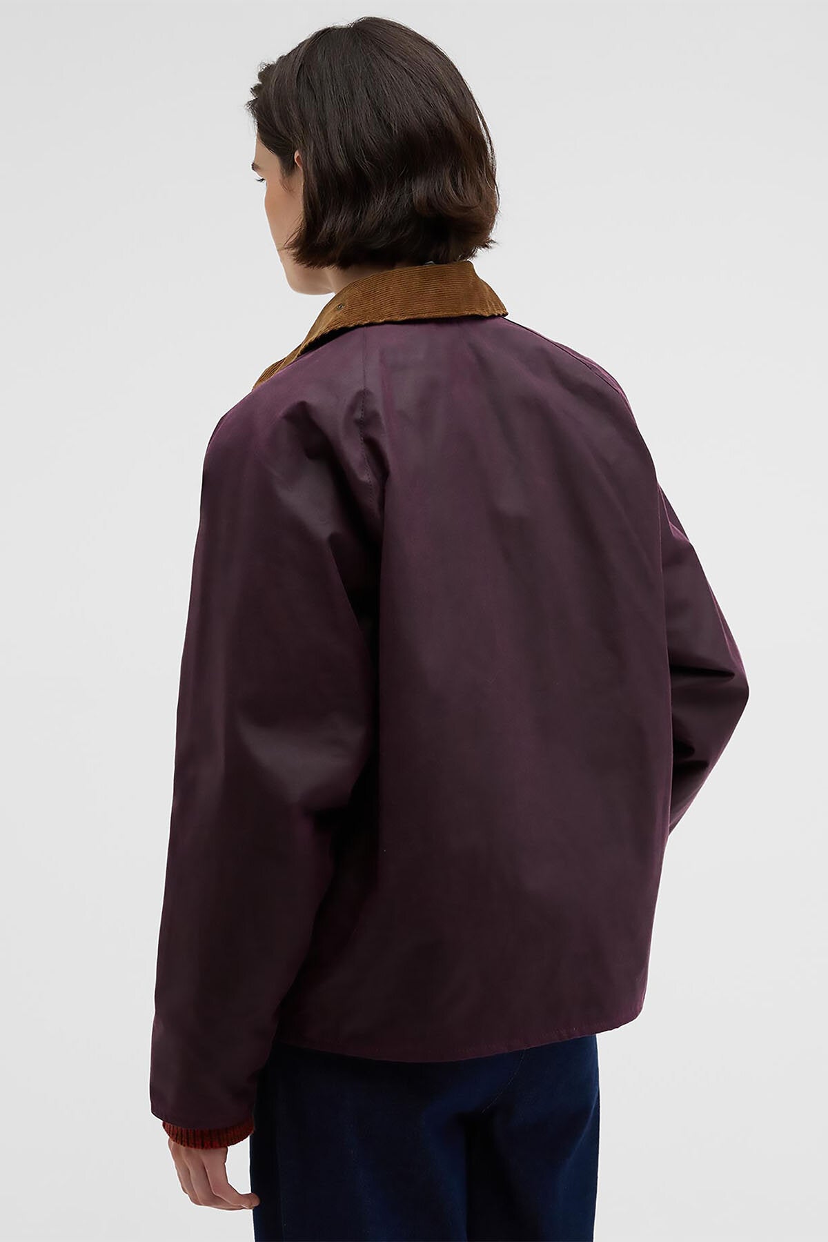 paulsmith loves barbour transportブラック34 Paul Smith loves Barbour Transport Waxed Jacket Grape by Barbour