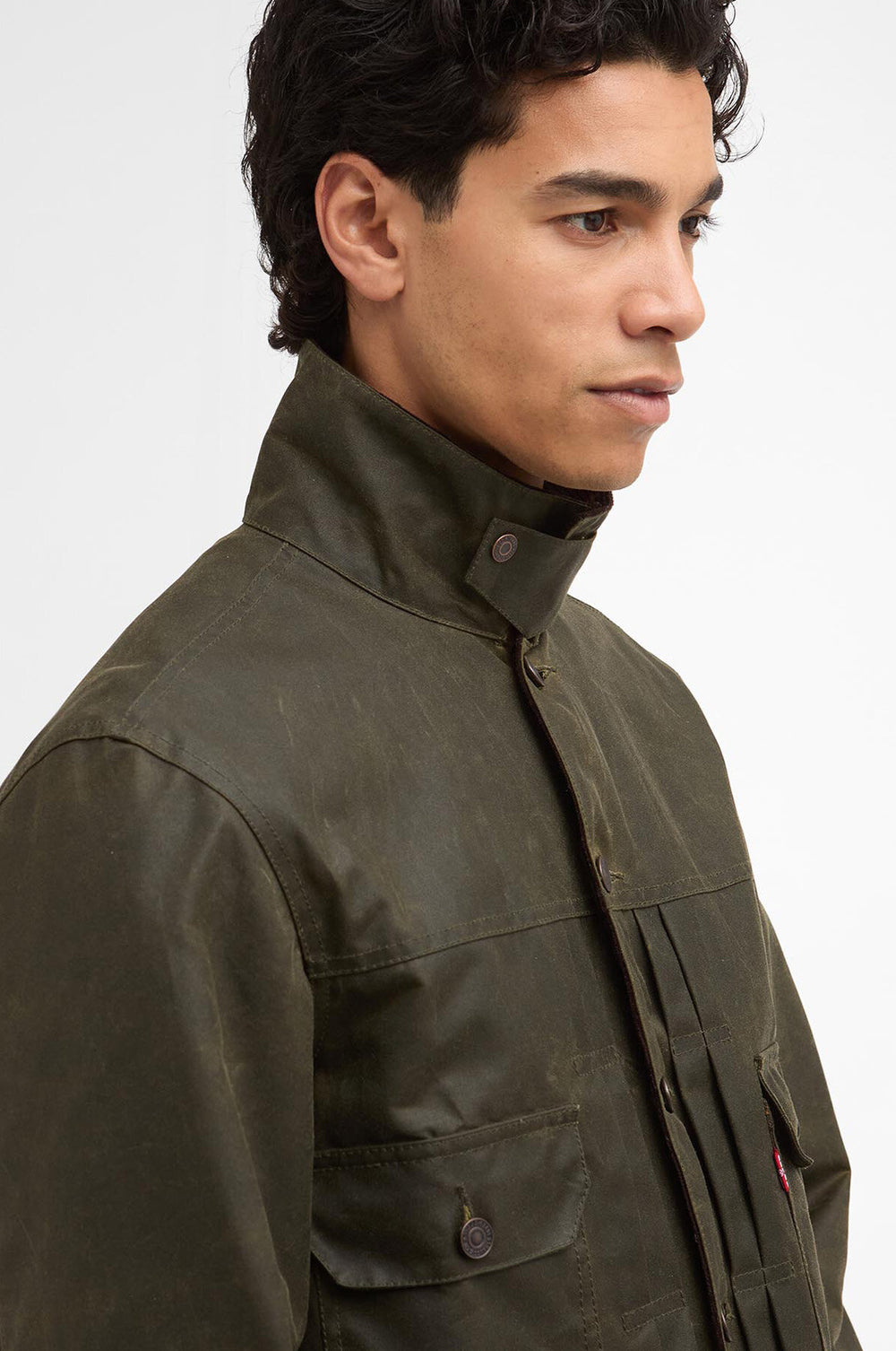 Barbour x Levi's Type Ii Wax Jkt Archive olive by Barbour | Men