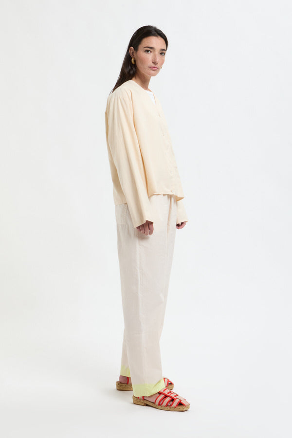 Pantaloni Paper Washed