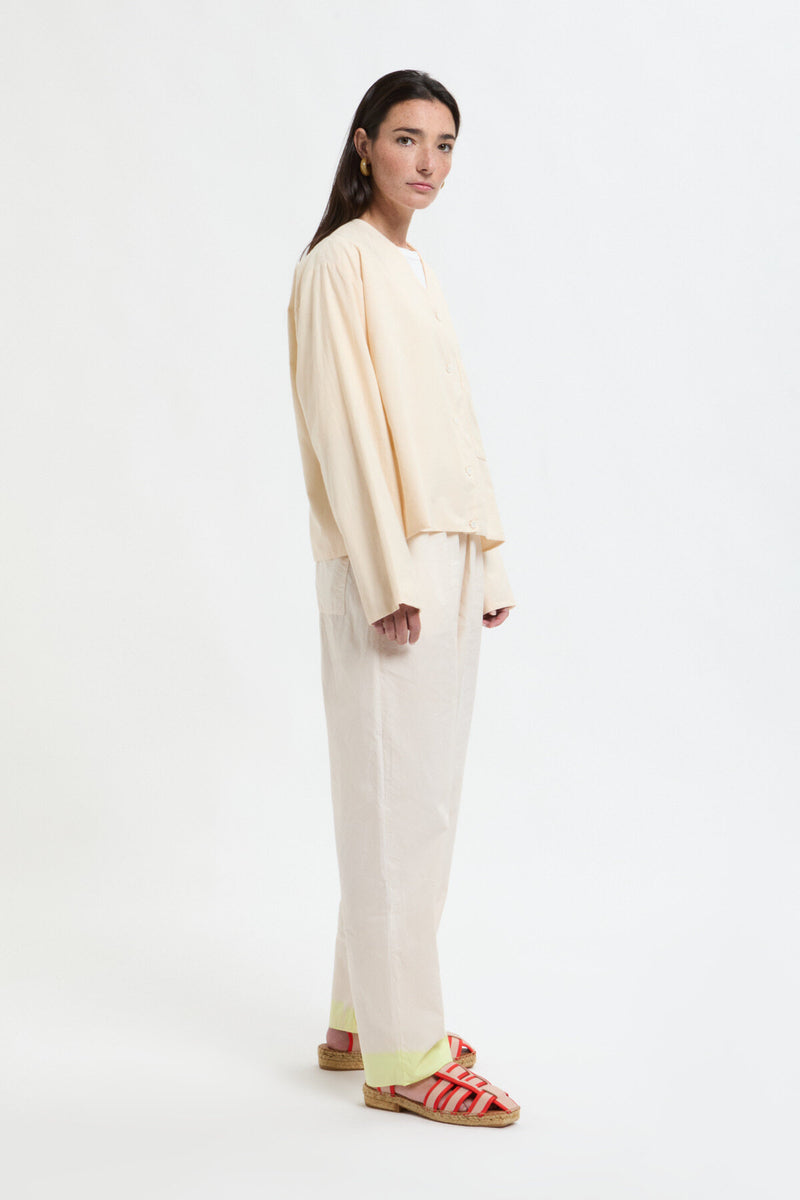 Pantaloni Paper Washed