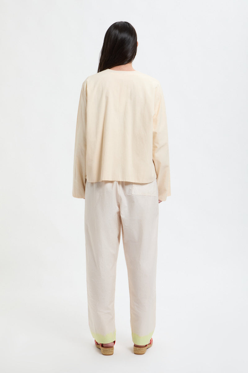 Pantaloni Paper Washed