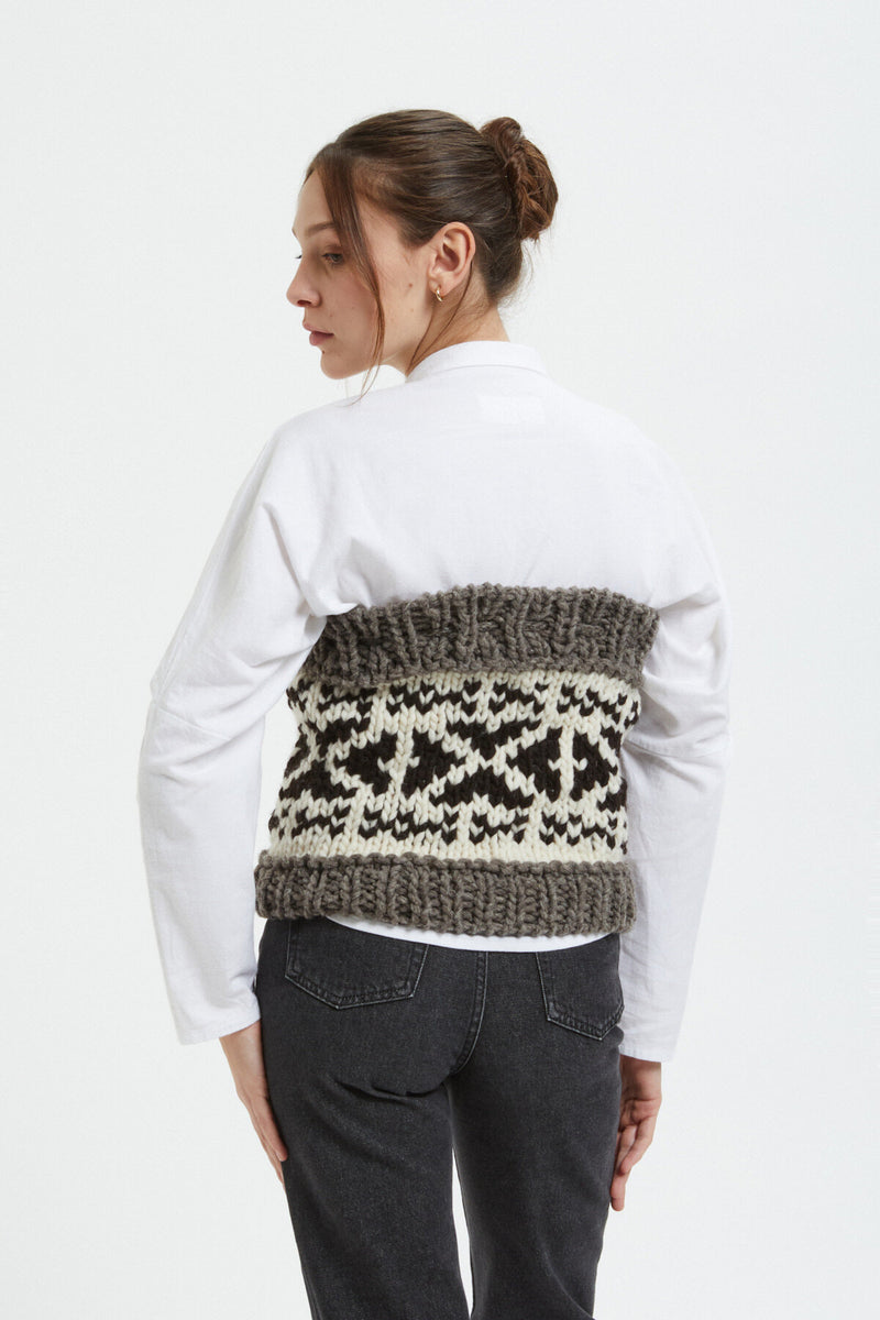 Cowichan Two Way Sweater