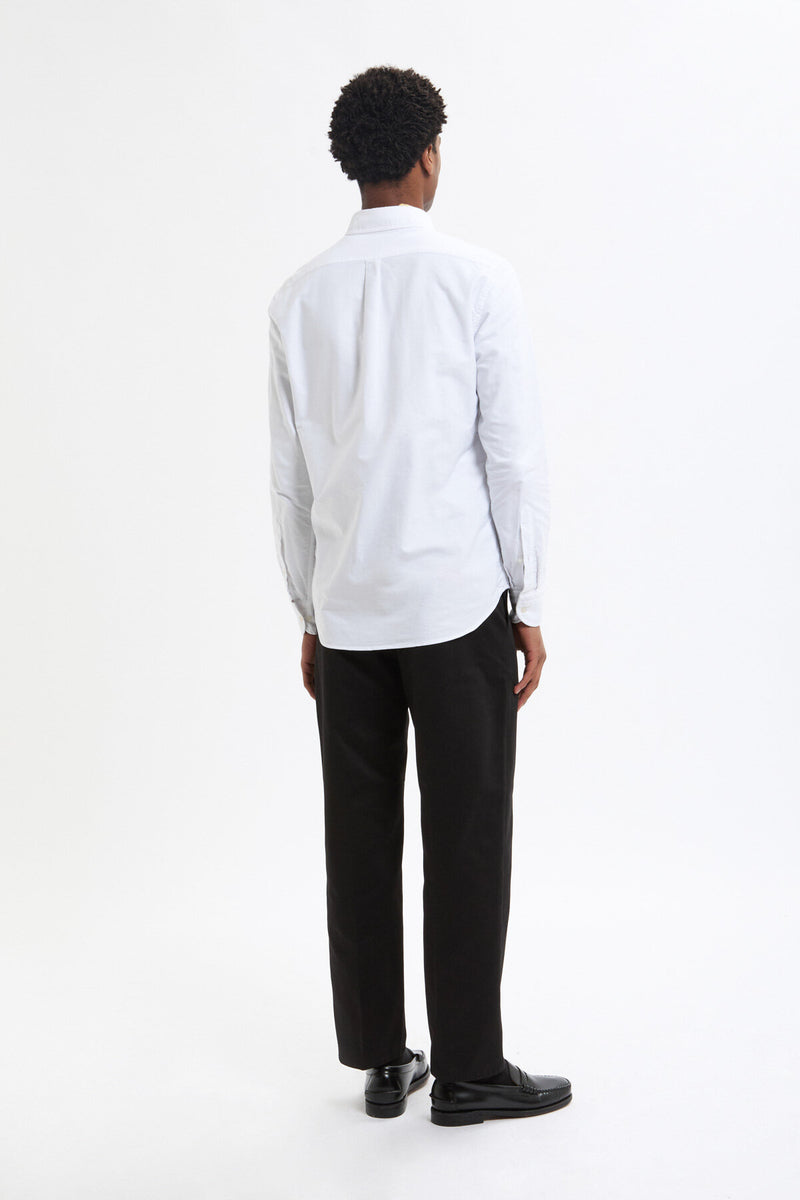 Pantaloni in Twill Taglio Dritto