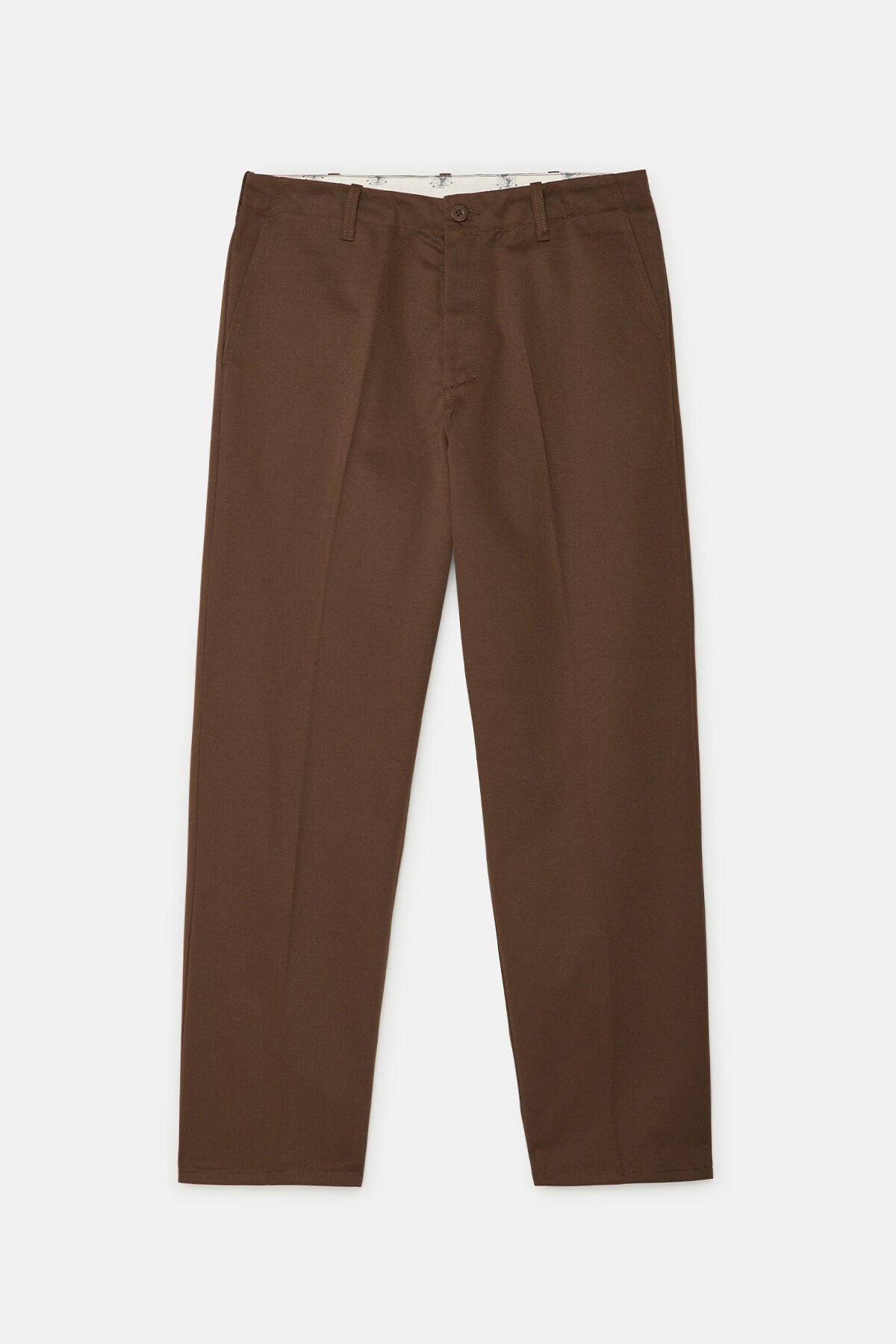 Standard Fit Twill Pants Brown by Universal Overall | Unisex | WP