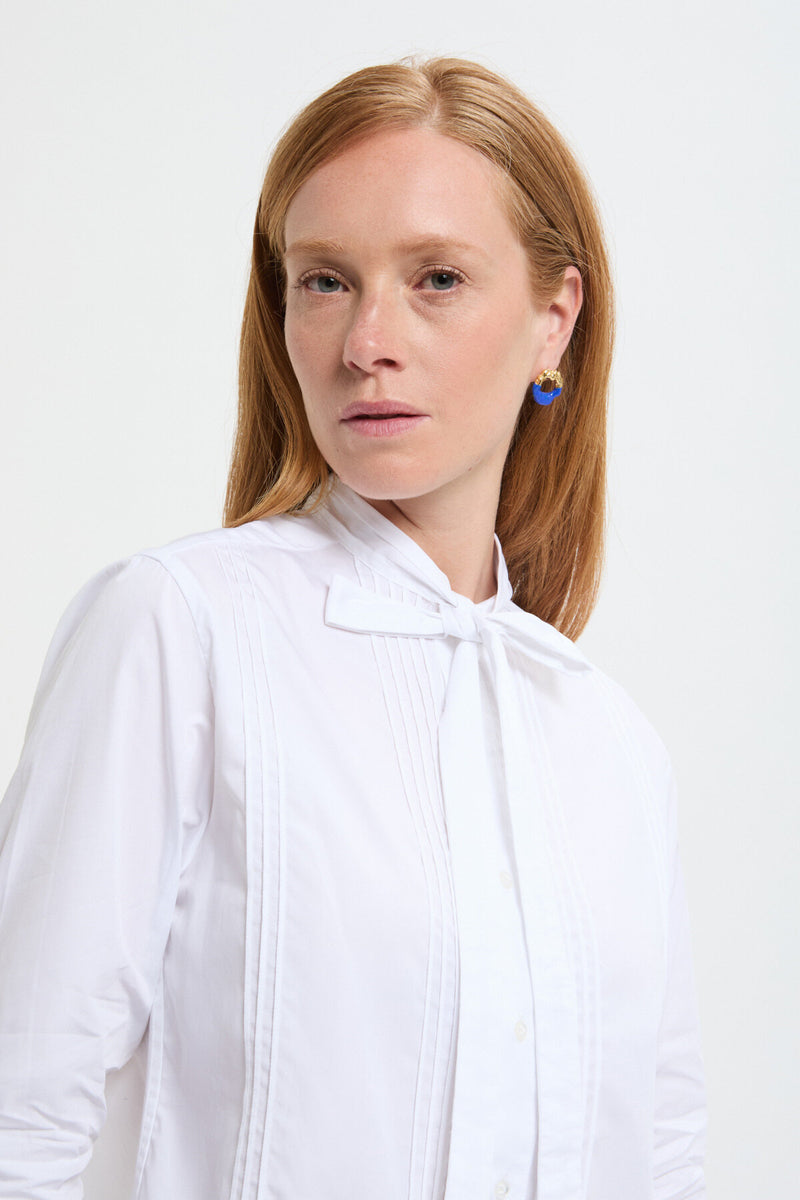 Ribbon Tie Blouse