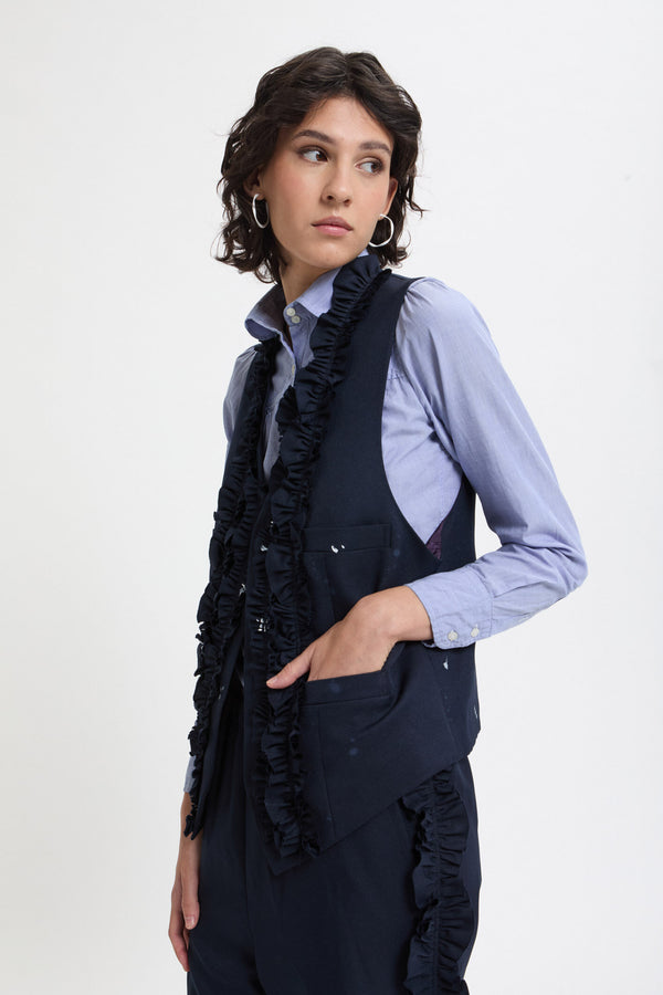 Frill Vest