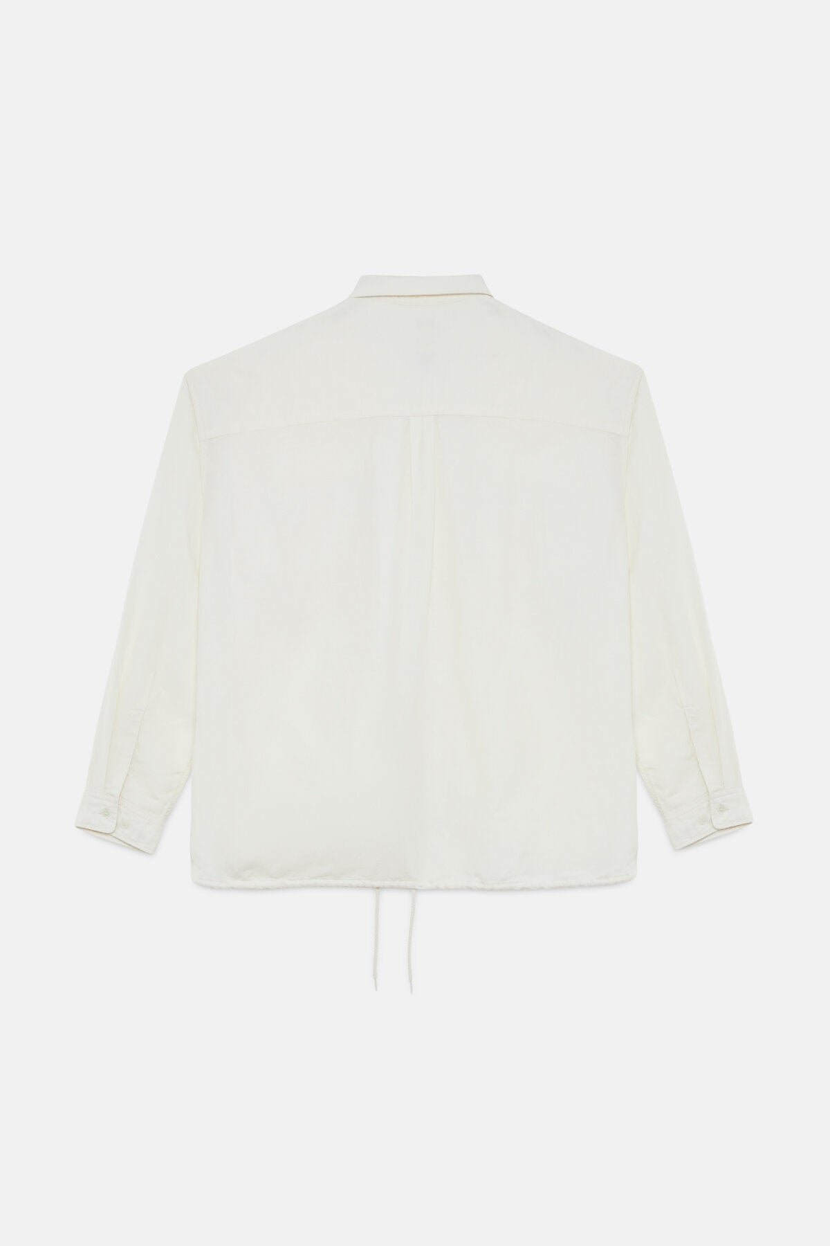 Open Collar Cupra Hemp Shirt Ecru by Nanamica | Men | WP Store