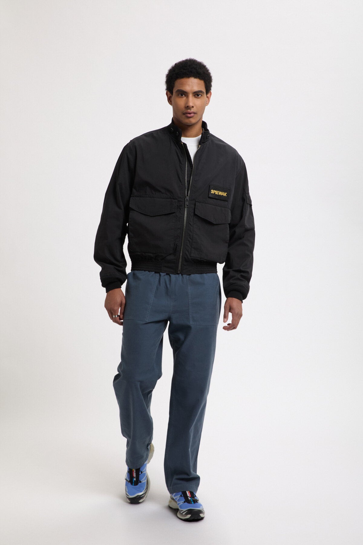 G-8 Wep Short Nylon OX Jacket Black by Spiewak Man | Unisex | WP Store