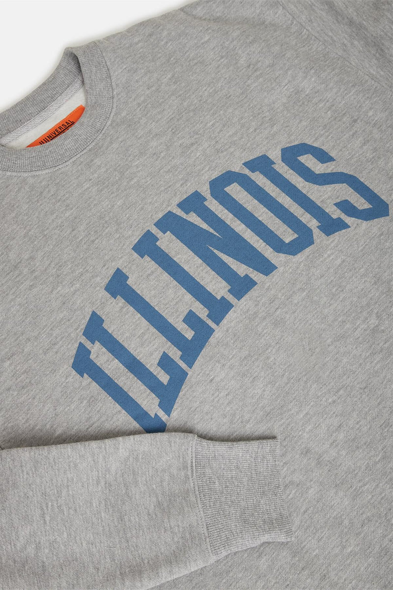 Illinois Printed Sweat Shirt