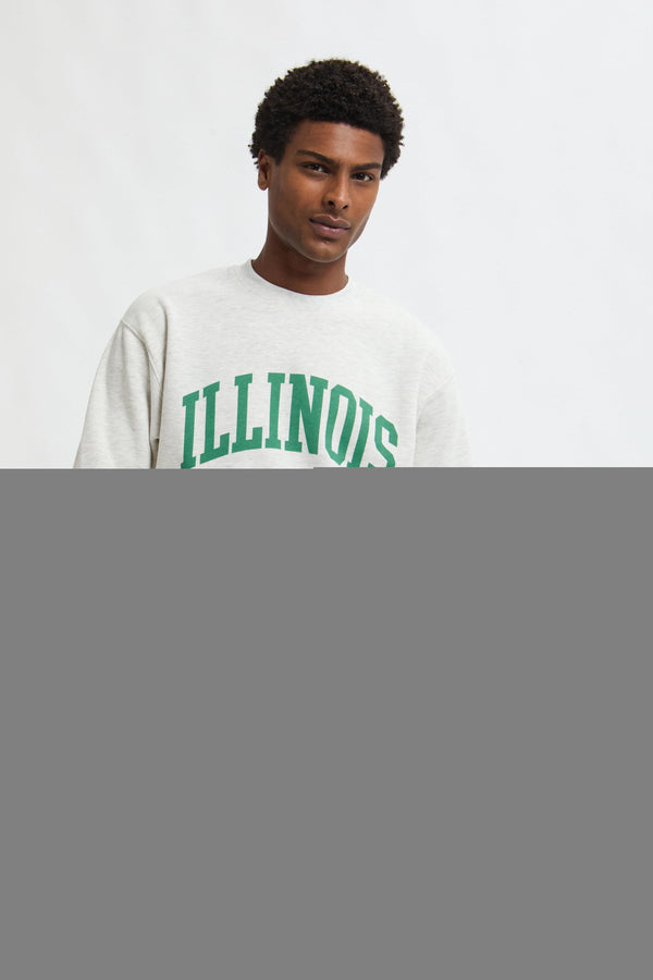 Illinois Printed Sweat Shirt