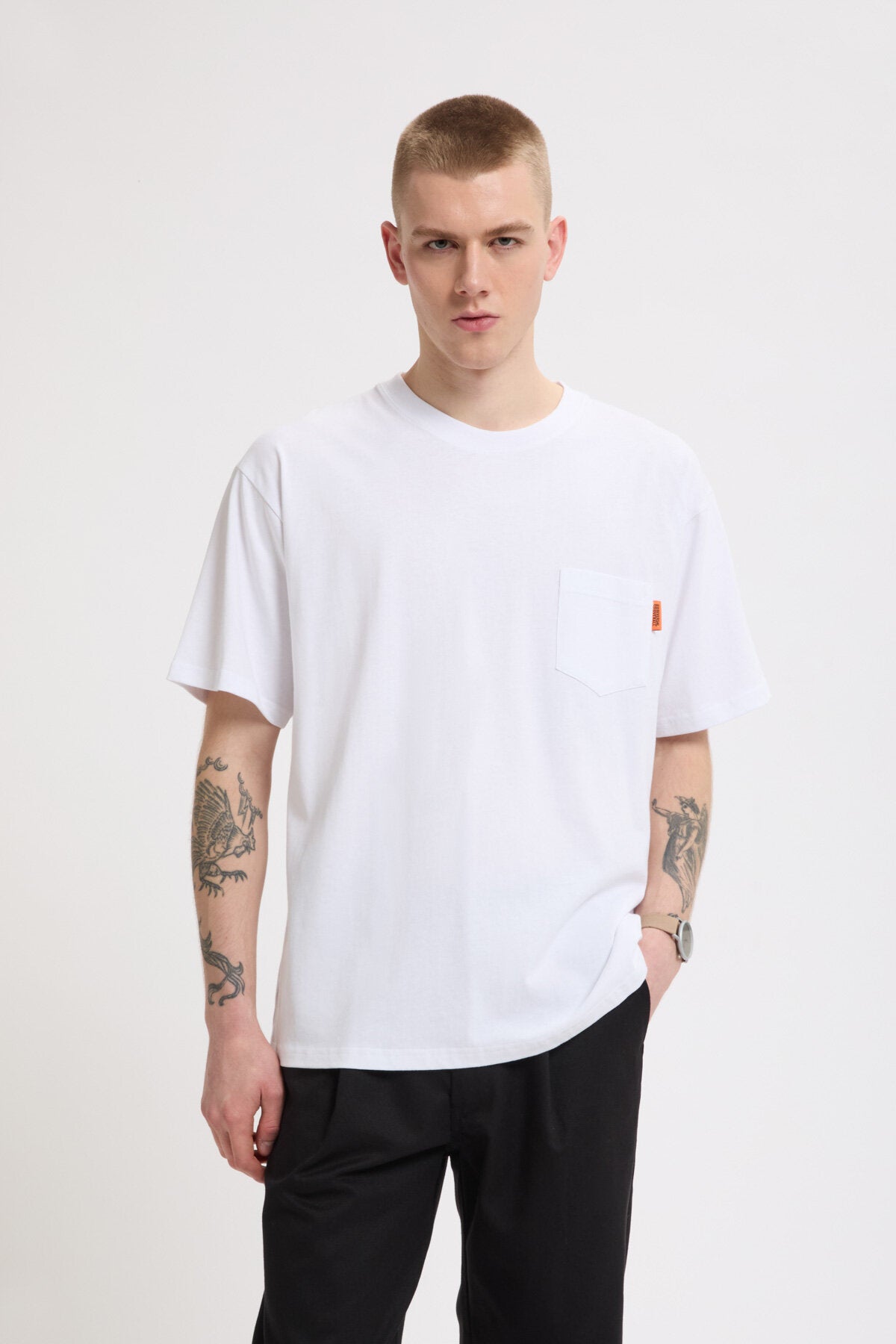 【WHITE】Barber shirt Off-White 