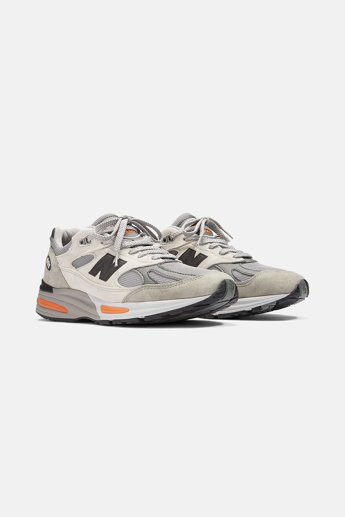 Made in UK 991V2 Winter Flare Shoes Grey by New Balance