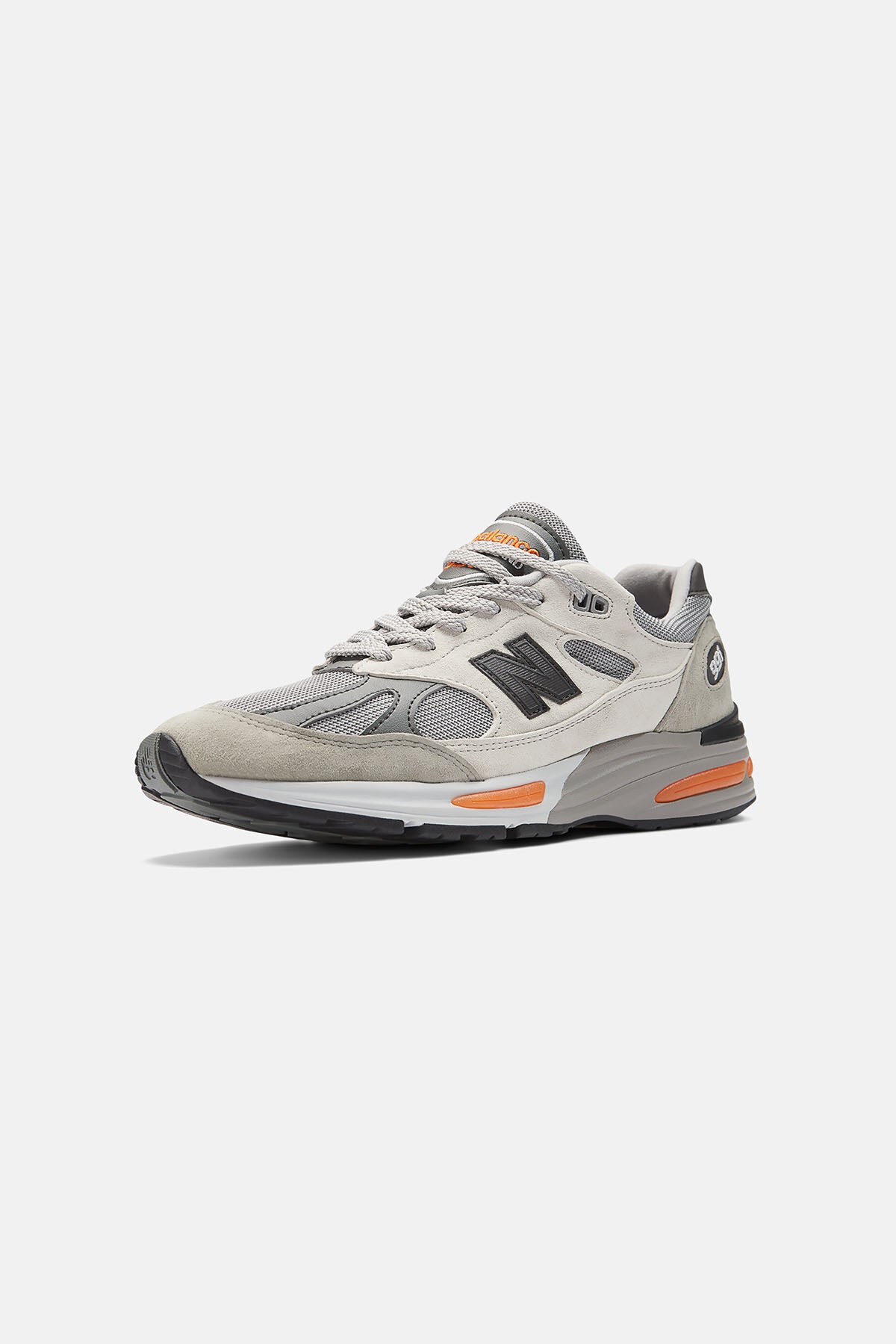 Made in UK 991V2 Winter Flare Shoes Grey by New Balance | Unisex 