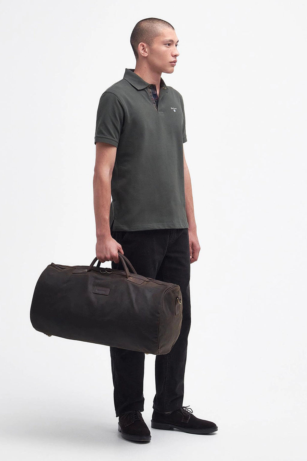 Essentioal Holdall ショルダーバッグ Barbour Barbour Essential Wax Holdall | Farm House Tack