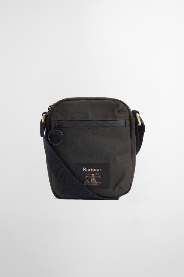 Borsa a tracolla Field in tessuto cerato