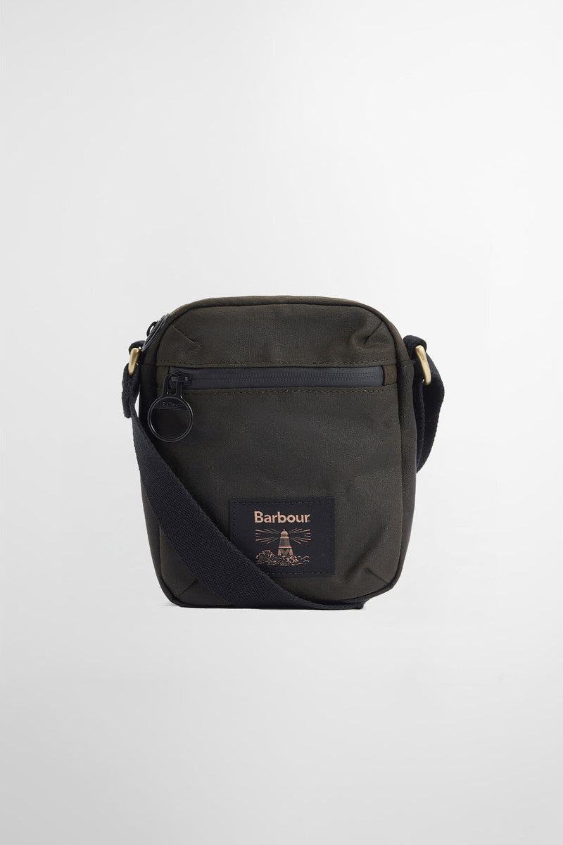 Borsa a tracolla Field in tessuto cerato