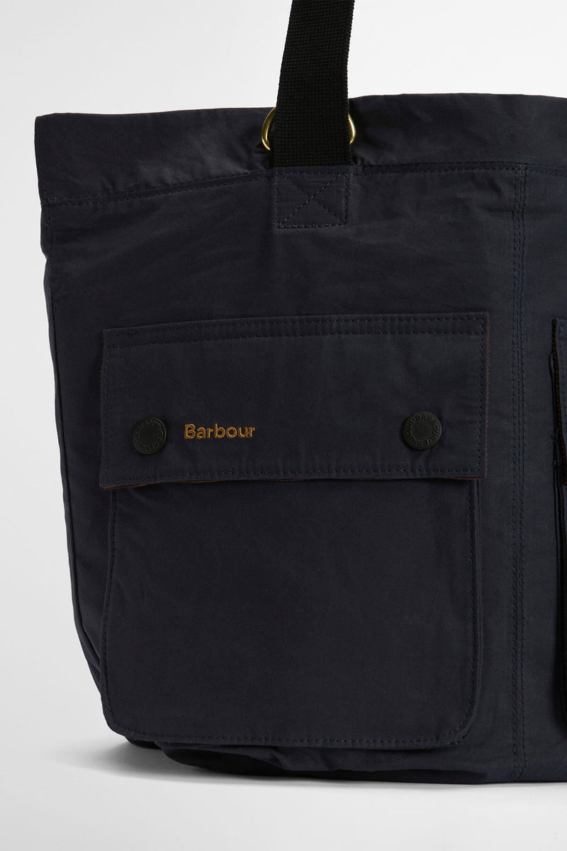 Transport Carry All Tote Bag Navy by Barbour | Men | WP Store