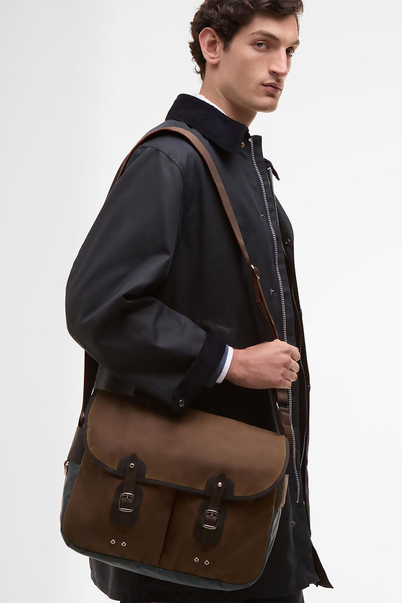 Paul Smith loves Barbour Wax Tarras Bag