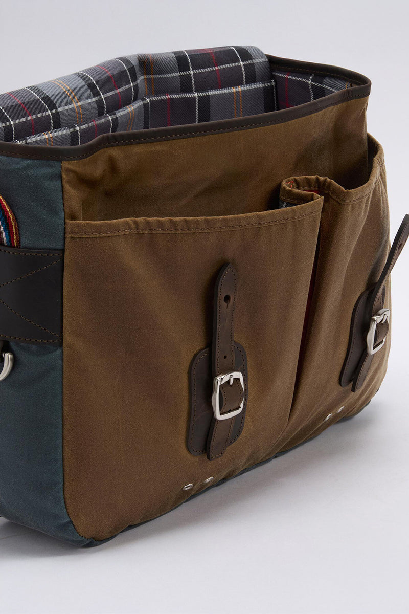 Paul Smith loves Barbour Wax Tarras Bag