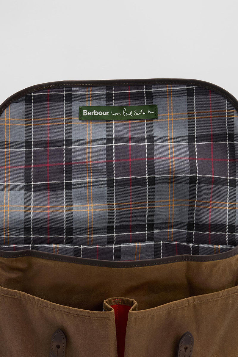 Paul Smith loves Barbour Wax Tarras Bag