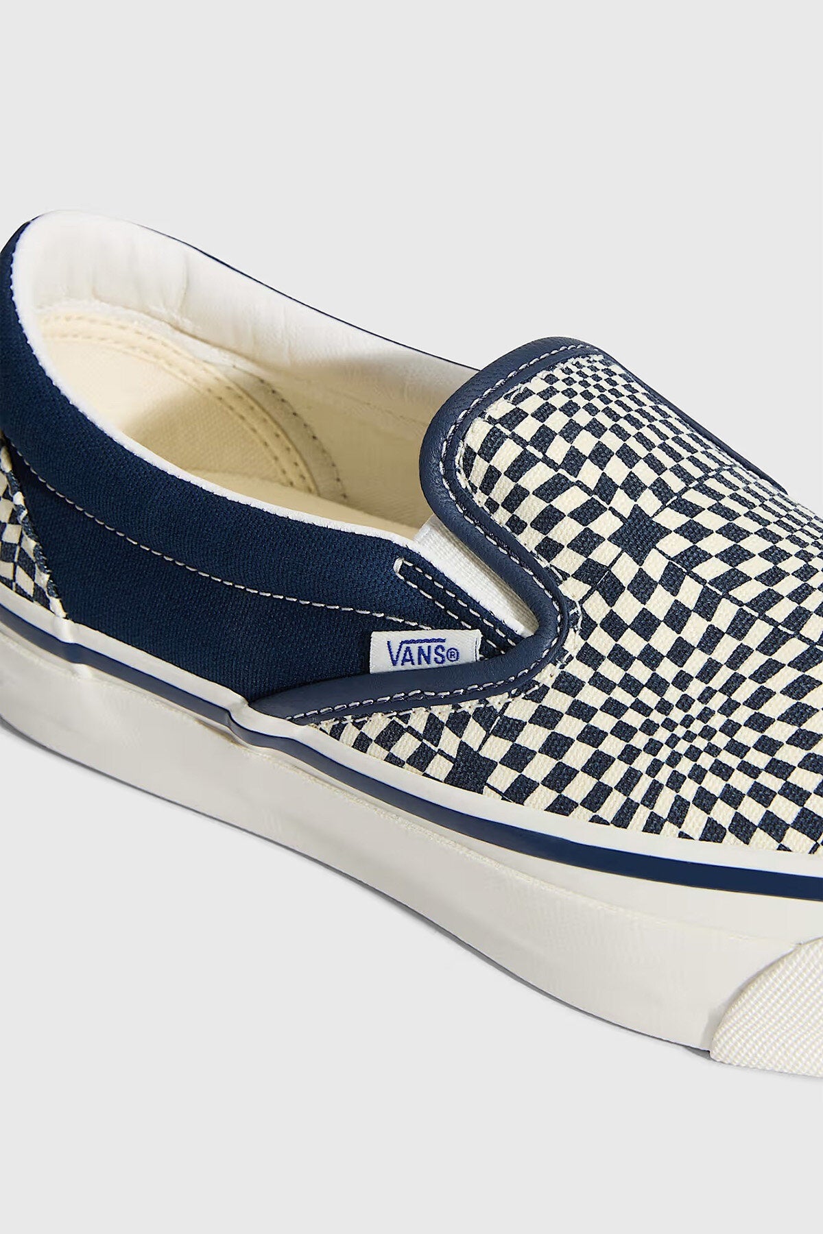 LX Classic Slip-On 98 True navy checkerboa by Vans | Unisex | WP Store