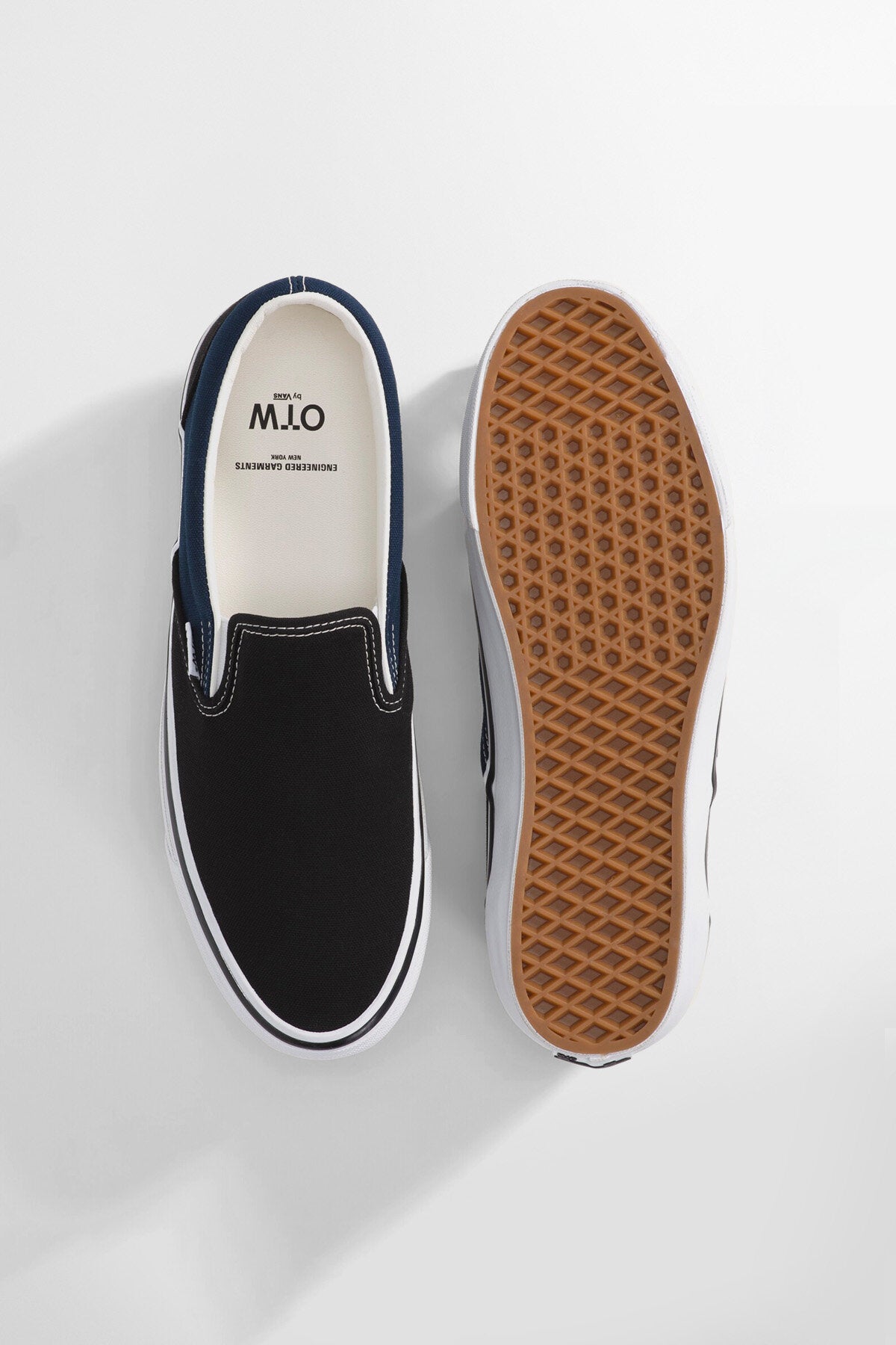 OTW by Vans X Engineered Garments Classic Slip-On 98 Black blue by