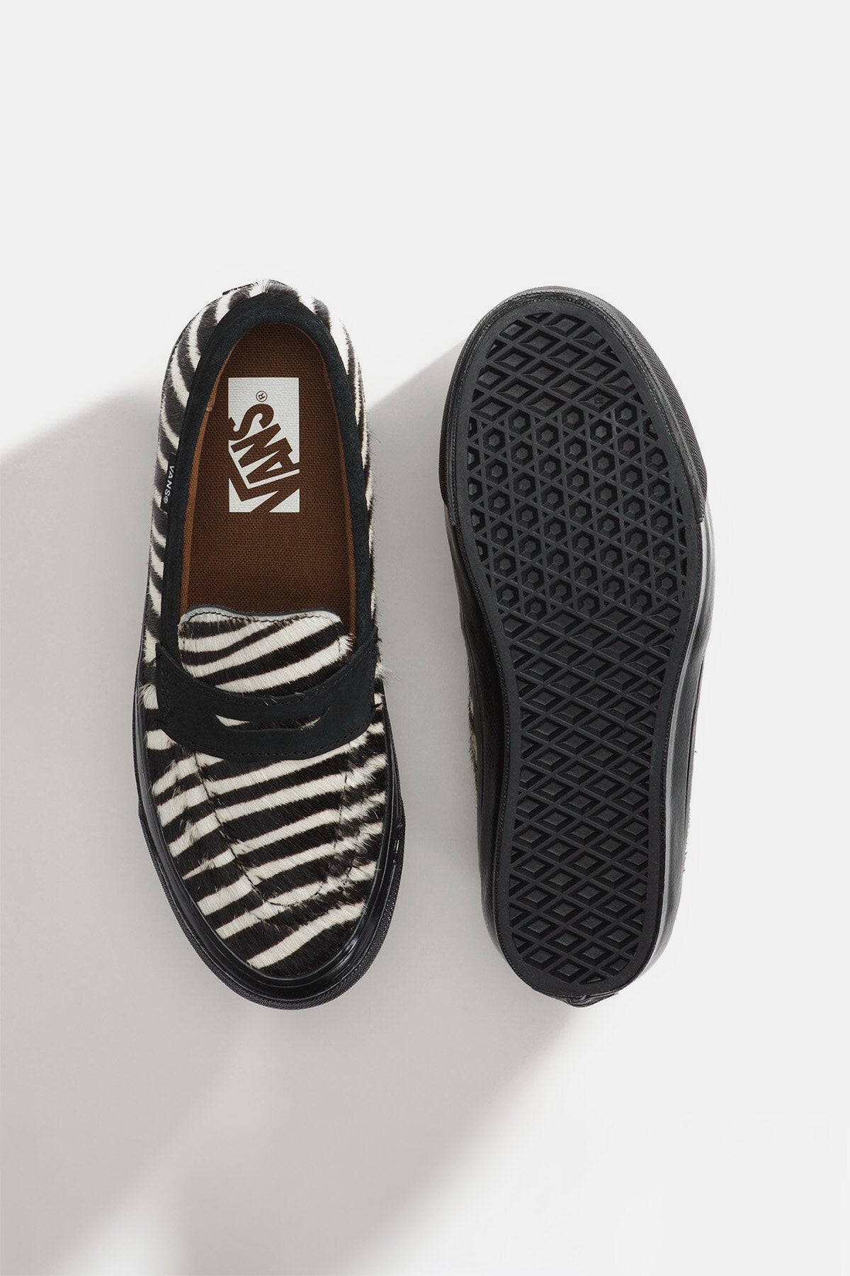 53 Pony Hair Loafer Zebra by Vans | Unisex | WP Store