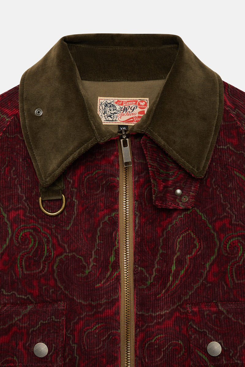 Giacca Barbour Spey Paisley in velluto