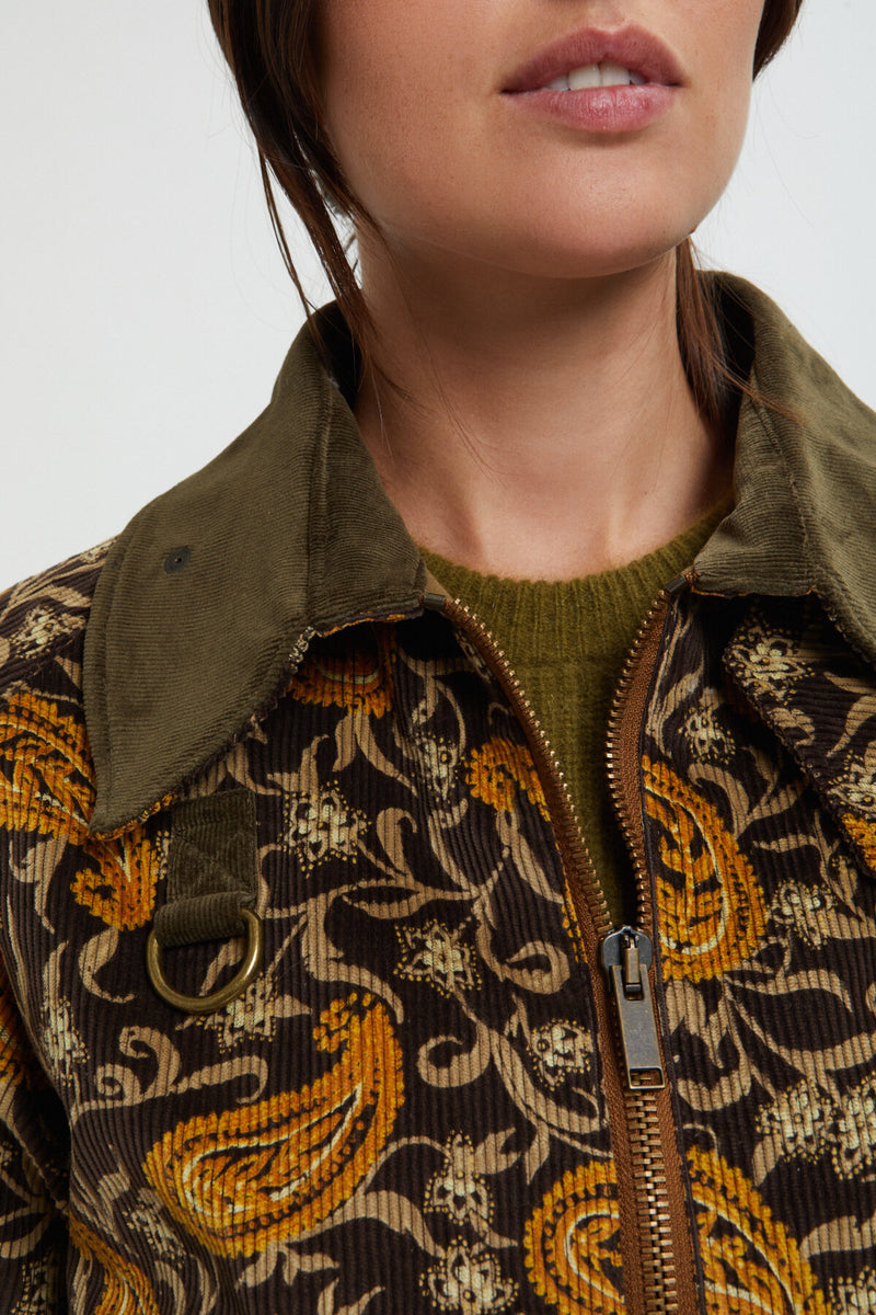 Corduroy Paisley Spey Jacket