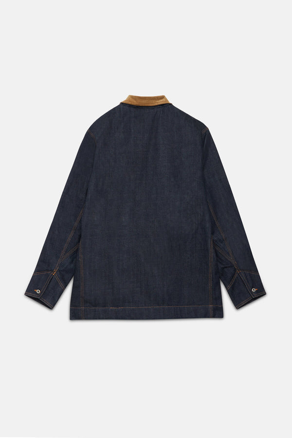 Lined Denim Chore Jacket