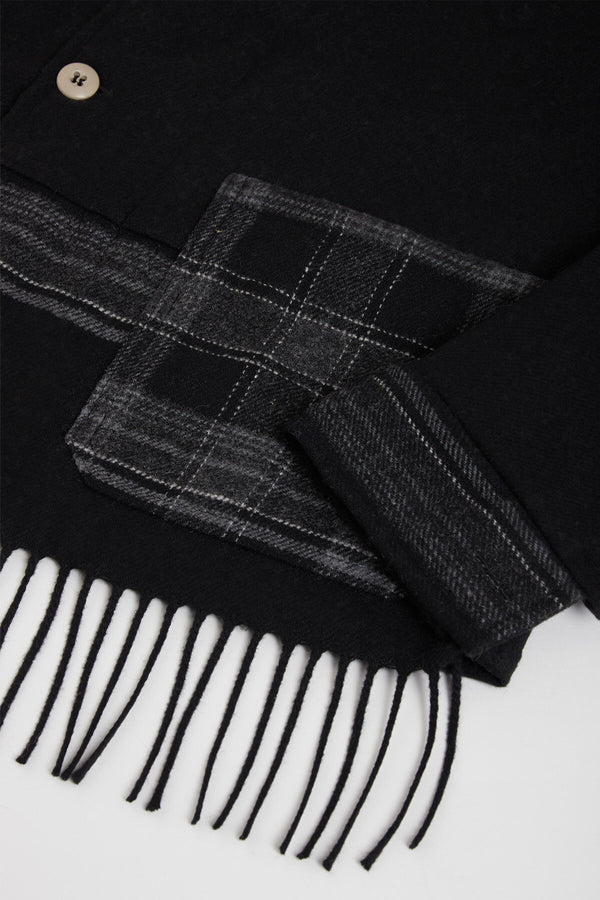 Wool Patchwork Overshirt