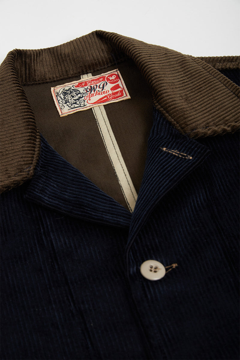 Velvet Patchwork Overshirt