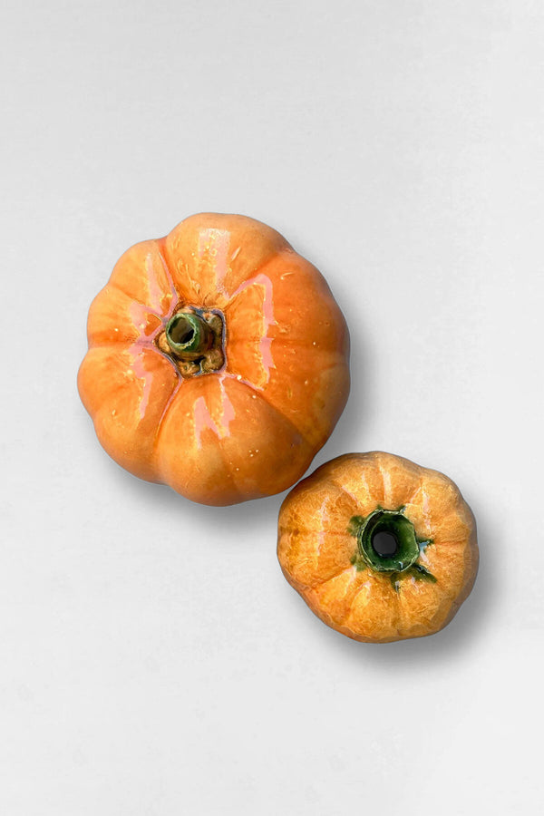 Zucca replica in ceramica smaltata