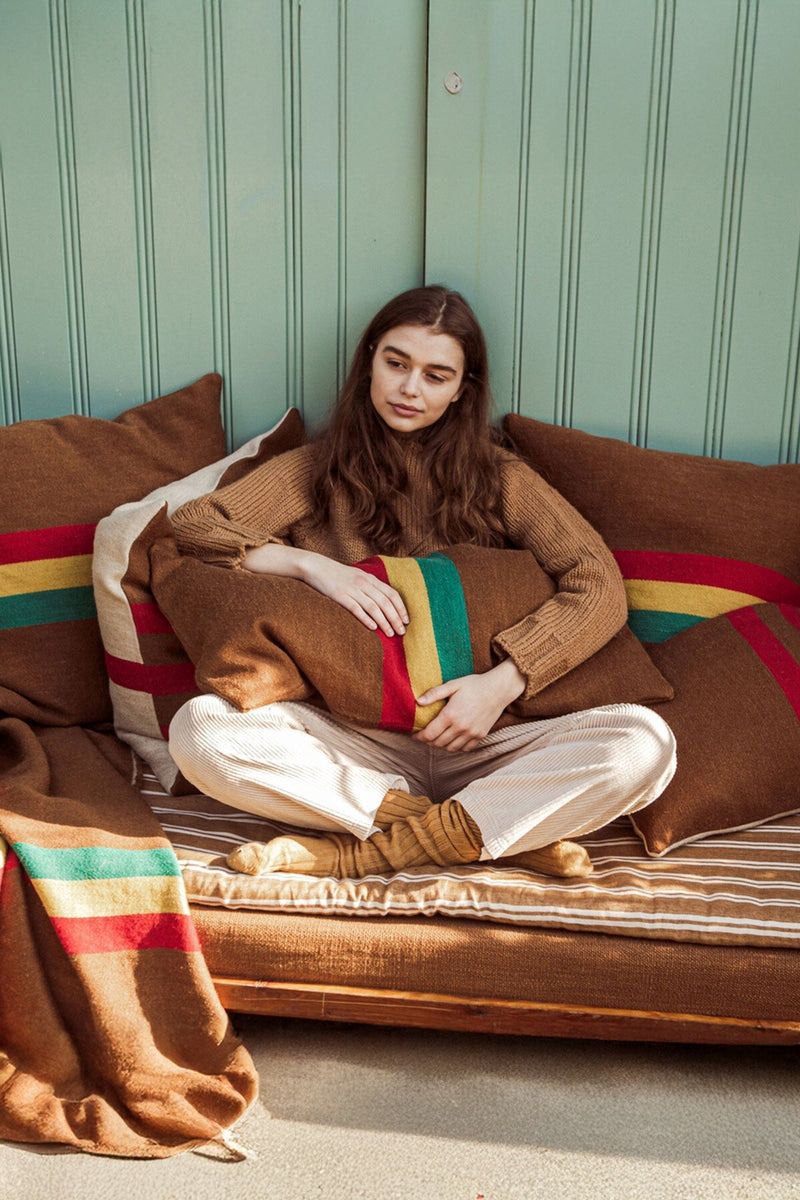 Fodera per cuscino Manitoba Multi Stripe