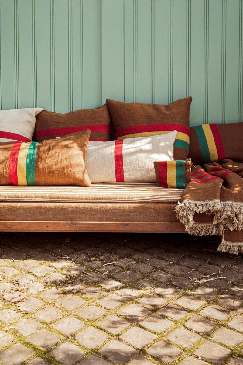 Fodera per cuscino Manitoba Multi Stripe