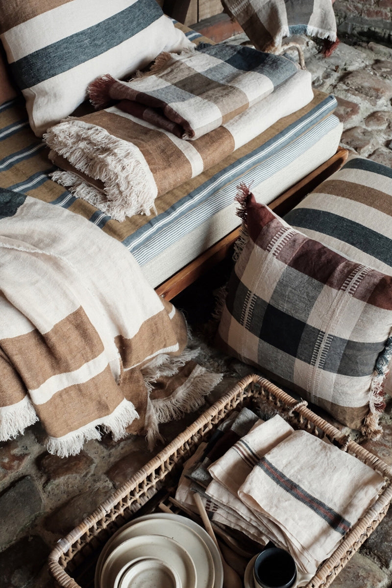 The Belgian Towel Fouta Dakota Stripe