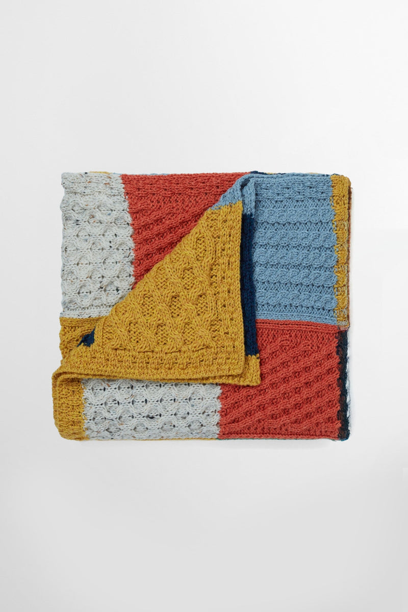 Coperta con intarsio Killala Aran 851