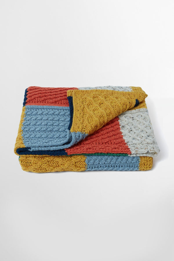 Coperta con intarsio Killala Aran 851