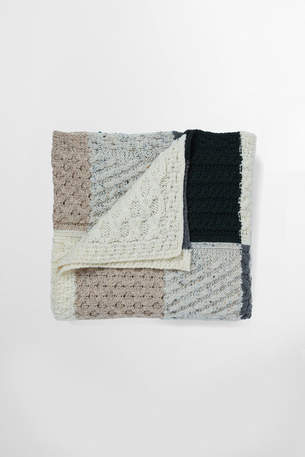 Coperta con intarsio Killala Aran 850