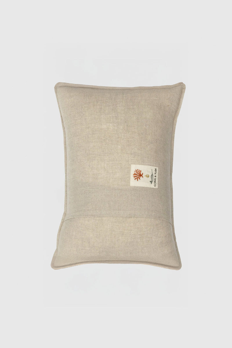 Mushroom House Pocket Pillow